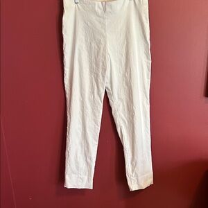 Elegant Equestrian White Pull on Pants
